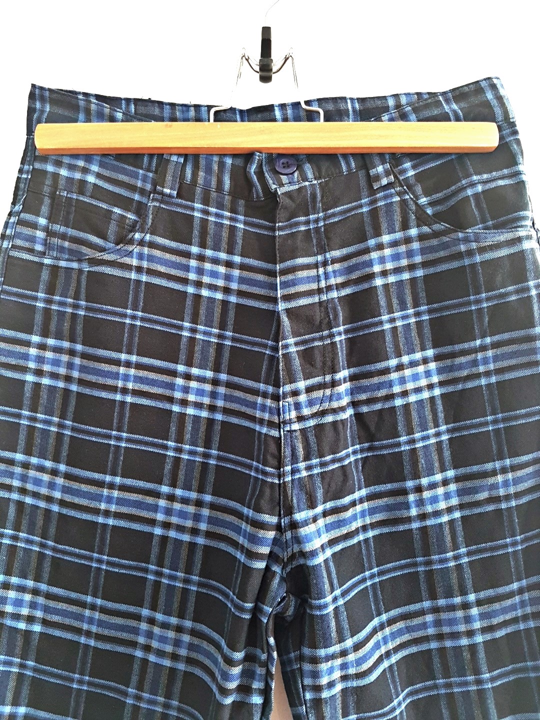 Pantalon De Pyjama Pour Homme 100% Coton à Carreaux - Coupe Confort Avec Poches Et Cordon De Serrage